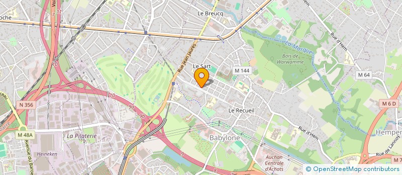 localisation de l'entreprise MONSIEUR YACINE LALDJI à VILLENEUVE-D'ASCQ