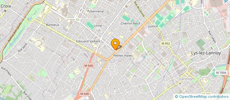 localisation de l'entreprise MONSIEUR YACINE LARBI  ROUBAIX