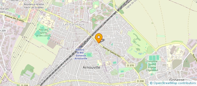 localisation de l'entreprise MONSIEUR YACINE LAZIZI  GONESSE