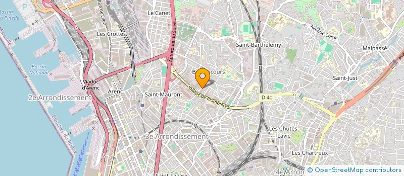 localisation de l'entreprise MONSIEUR YACINE LEKHAL  MARSEILLE