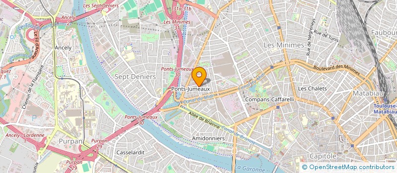 localisation de l'entreprise MONSIEUR YACINE LIMANI  TOULOUSE