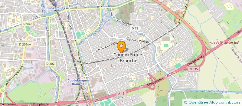 localisation de l'entreprise MONSIEUR YACINE LOULOU  COUDEKERQUE-BRANCHE