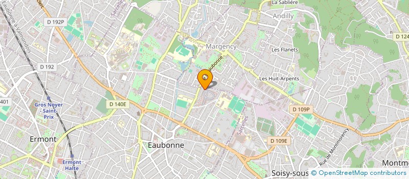 localisation de l'entreprise MONSIEUR YACINE MADANI à EAUBONNE