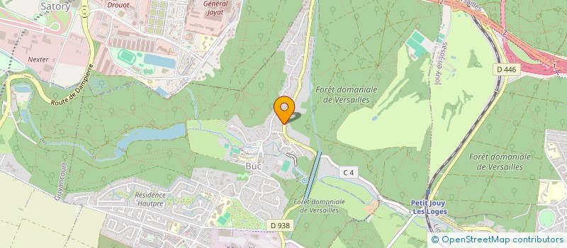 localisation de l'entreprise MONSIEUR YACINE MALEK  BUC