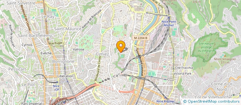 localisation de l'entreprise MONSIEUR YACINE MALKI à NICE