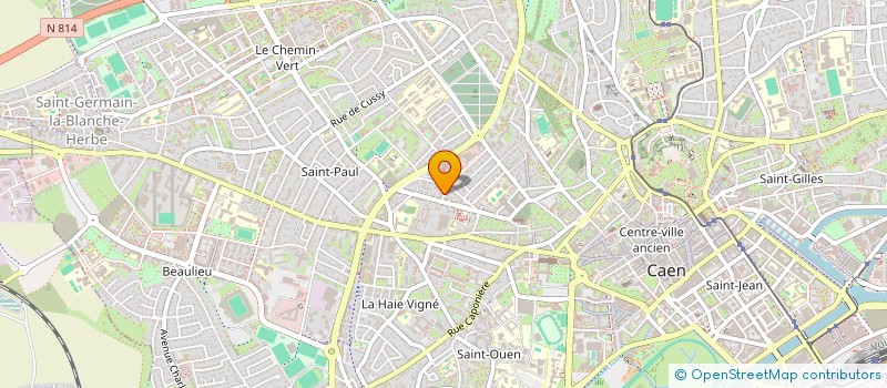 localisation de l'entreprise MONSIEUR YACINE MARWAN à CAEN