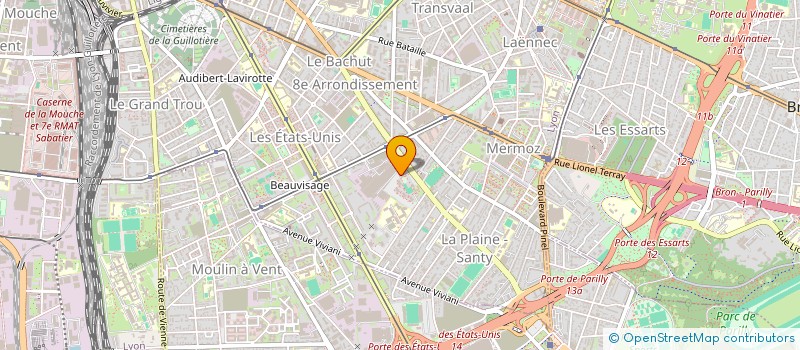 localisation de l'entreprise MONSIEUR YACINE MEBARKI  LYON