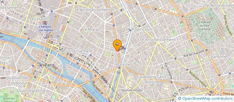 localisation de l'entreprise MONSIEUR YACINE MEGUENNI  PARIS