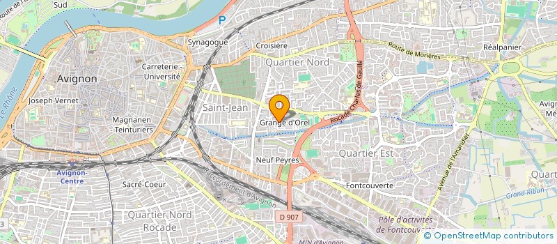 localisation de l'entreprise MONSIEUR YACINE MEJRI  AVIGNON