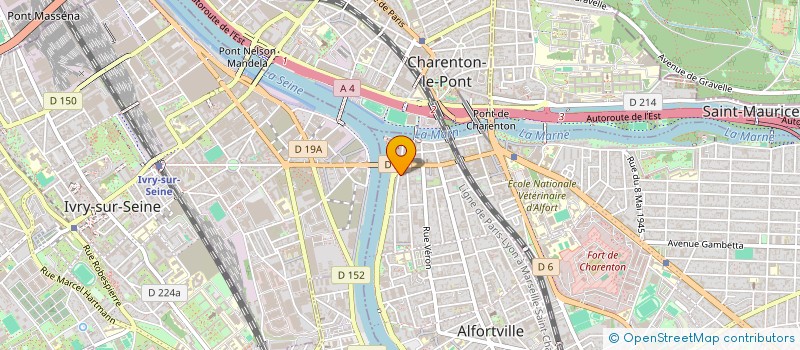 localisation de l'entreprise MONSIEUR YACINE MEKID à ALFORTVILLE