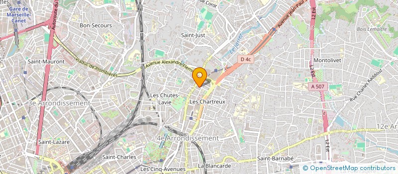 localisation de l'entreprise MONSIEUR YACINE MEZI à MARSEILLE