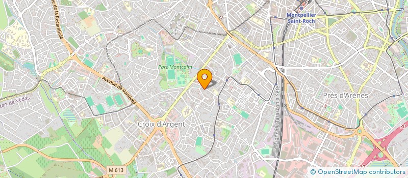 localisation de l'entreprise MONSIEUR YACINE MEZOUAR à MONTPELLIER