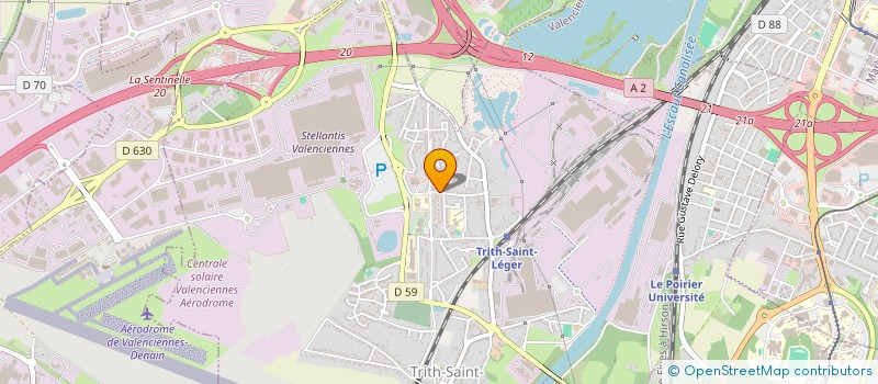 localisation de l'entreprise MONSIEUR YACINE MOKRANI  TRITH-SAINT-LEGER