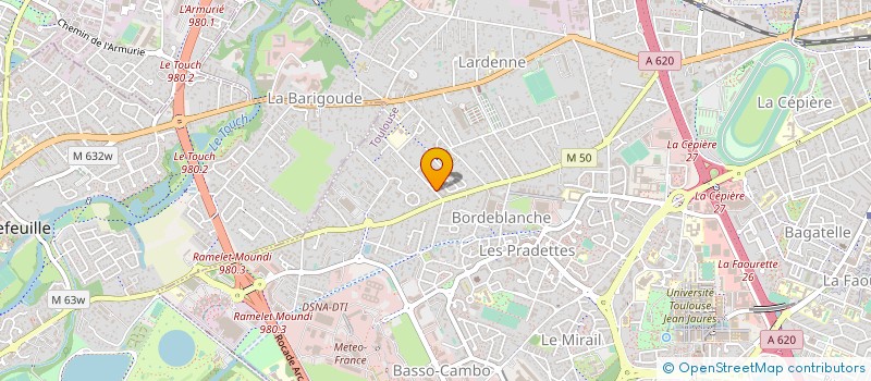 localisation de l'entreprise MONSIEUR YACINE NAKKACH à TOULOUSE
