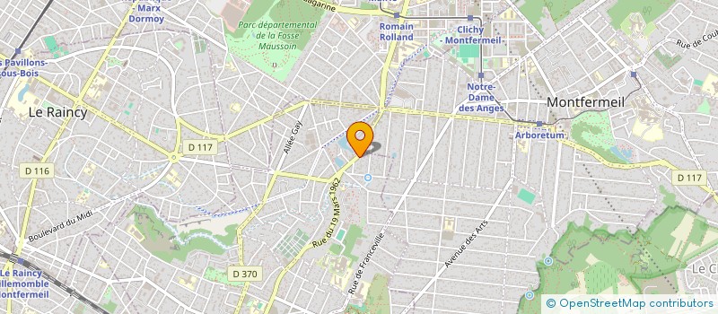 localisation de l'entreprise MONSIEUR YACINE NEHARI à GAGNY