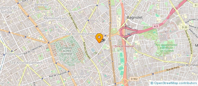 localisation de l'entreprise MONSIEUR YACINE NOUI MEHIDI  PARIS