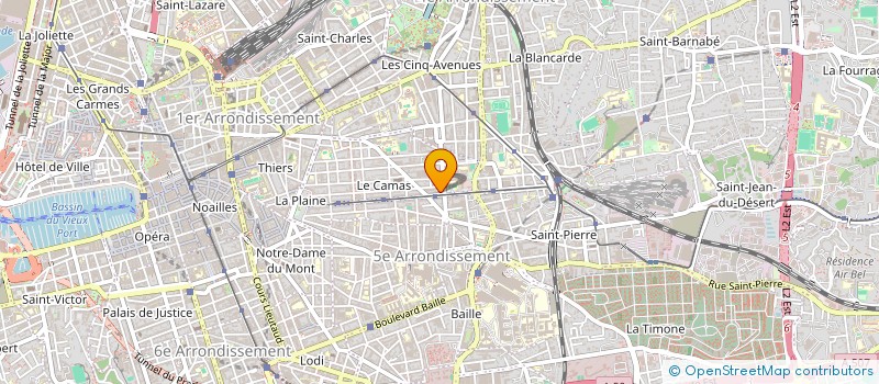 localisation de l'entreprise MONSIEUR YACINE OLIVAL à MARSEILLE