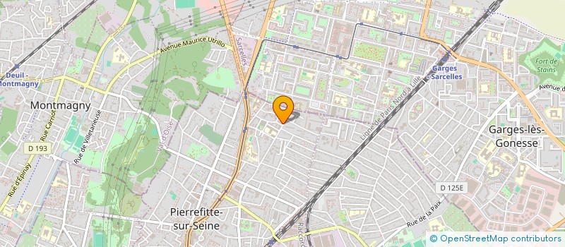 localisation de l'entreprise MONSIEUR YACINE OLORY  PIERREFITTE-SUR-SEINE