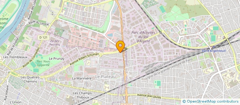 localisation de l'entreprise MONSIEUR YACINE OUAHRANI  SARTROUVILLE