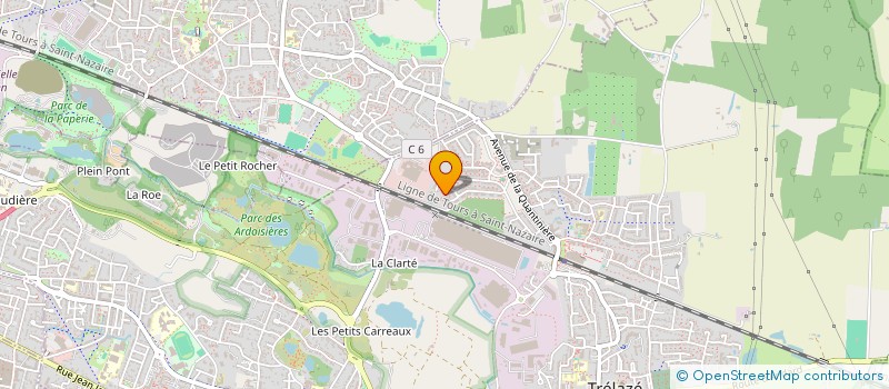 localisation de l'entreprise MONSIEUR YACINE OUKEMOUM  TRELAZE