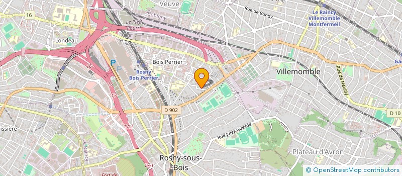 localisation de l'entreprise MONSIEUR YACINE OUKHERFALLAH à ROSNY-SOUS-BOIS