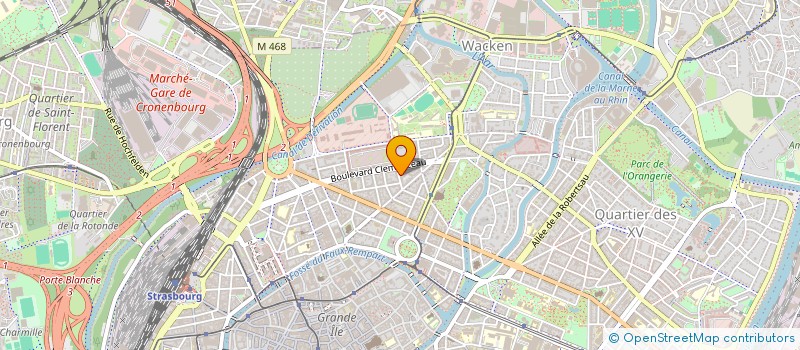 localisation de l'entreprise MONSIEUR YACINE OUNISSI à STRASBOURG