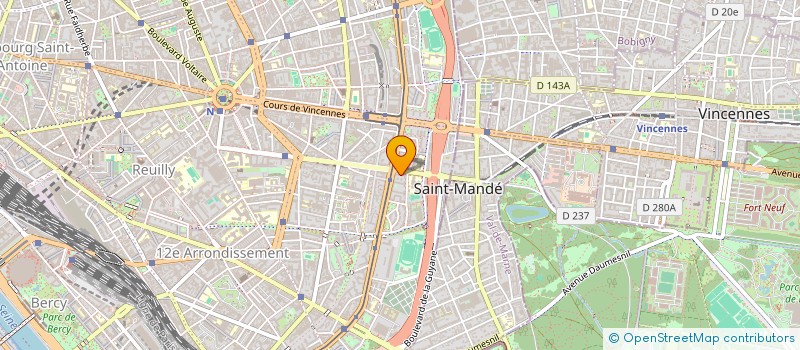 localisation de l'entreprise MONSIEUR YACINE RAMDANE  PARIS