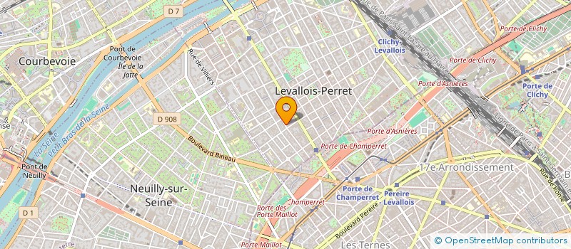 localisation de l'entreprise MONSIEUR YACINE RAMDANI à LEVALLOIS-PERRET