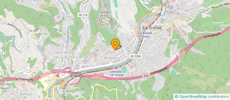 localisation de l'entreprise MONSIEUR YACINE RAZZOUK à NICE