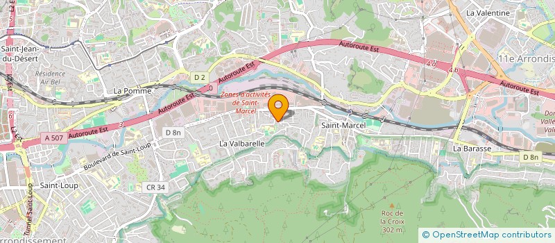 localisation de l'entreprise MONSIEUR YACINE RESSA  MARSEILLE