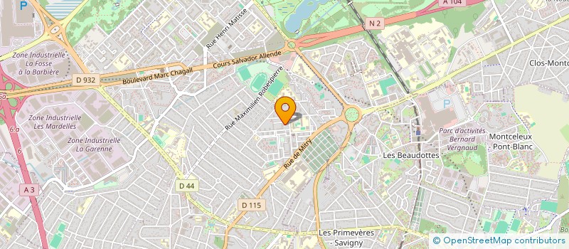 localisation de l'entreprise MONSIEUR YACINE SAADAT à AULNAY-SOUS-BOIS
