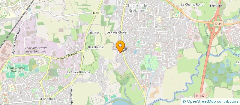 localisation de l'entreprise MONSIEUR YACINE SAHED à CHARTRES-DE-BRETAGNE