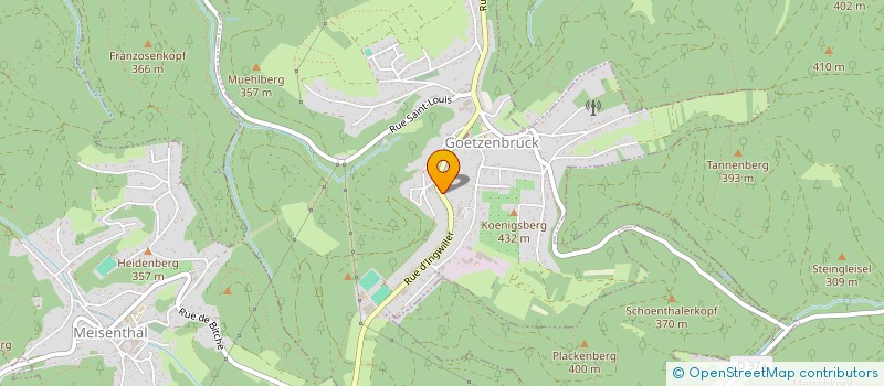 localisation de l'entreprise MONSIEUR YACINE SALEMKOUR  GOETZENBRUCK