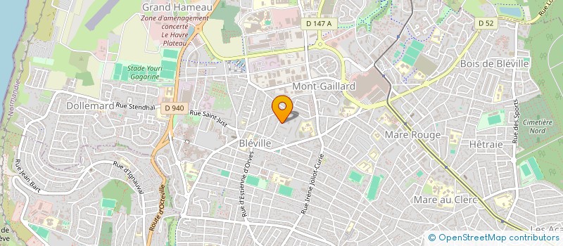 localisation de l'entreprise MONSIEUR YACINE SAOUDI  LE HAVRE