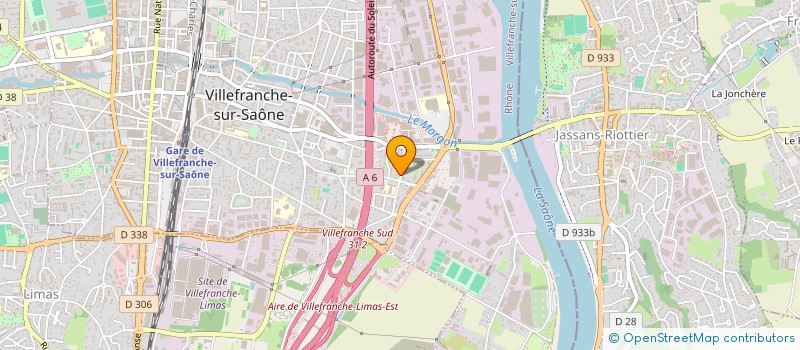 localisation de l'entreprise MONSIEUR YACINE SAOUDI  VILLEFRANCHE-SUR-SAONE