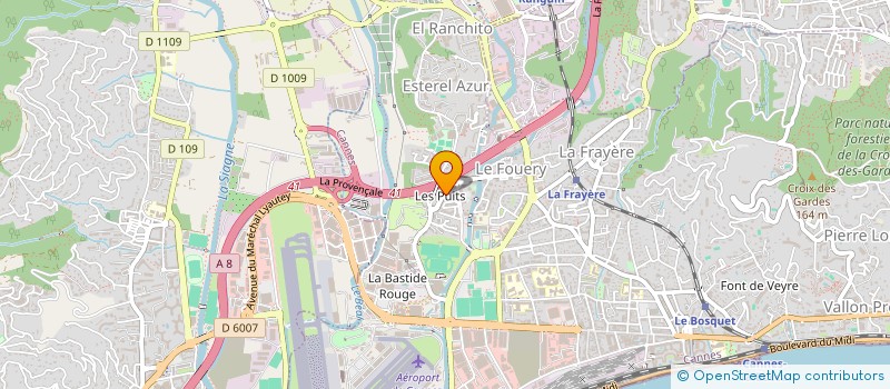 localisation de l'entreprise MONSIEUR YACINE SARDI à CANNES