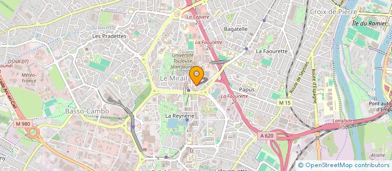 localisation de l'entreprise MONSIEUR YACINE SEBA  TOULOUSE