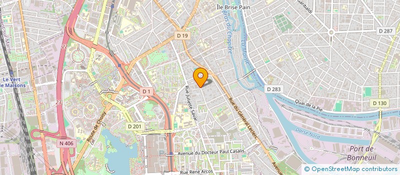 localisation de l'entreprise MONSIEUR YACINE SEFOUANE  CRETEIL