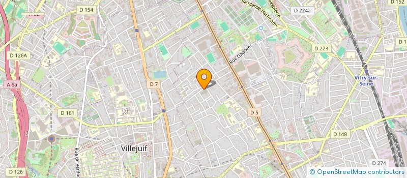 localisation de l'entreprise MONSIEUR YACINE SETRA  VITRY-SUR-SEINE