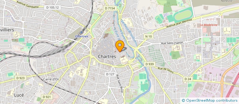 localisation de l'entreprise MONSIEUR YACINE SLITANE à CHARTRES