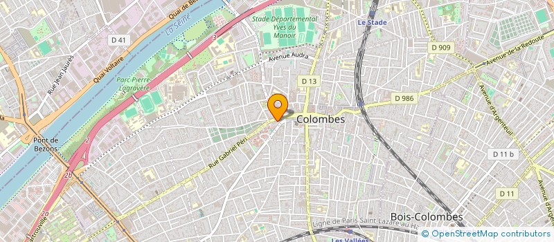 localisation de l'entreprise MONSIEUR YACINE SMATI à COLOMBES