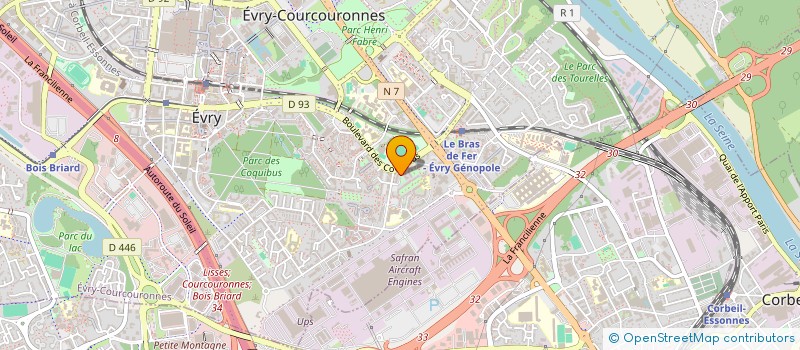 localisation de l'entreprise MONSIEUR YACINE TAIB à EVRY-COURCOURONNES