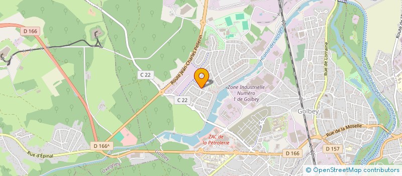 localisation de l'entreprise MONSIEUR YACINE TALEB  GOLBEY