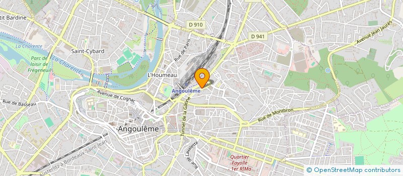 localisation de l'entreprise MONSIEUR YACINE TEMARII à ANGOULEME