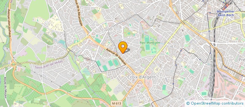 localisation de l'entreprise MONSIEUR YACINE TOUATI à MONTPELLIER