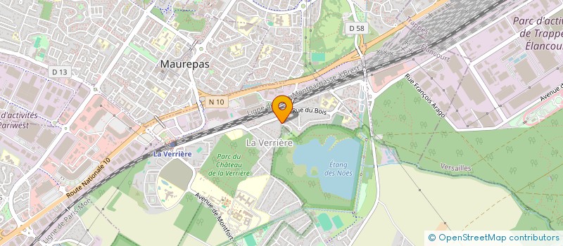 localisation de l'entreprise MONSIEUR YACINE TOUATI  LA VERRIERE