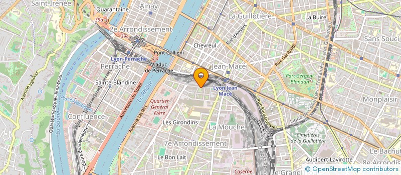 localisation de l'entreprise MONSIEUR YACINE TOUGUIT  LYON