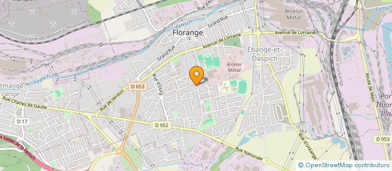 localisation de l'entreprise MONSIEUR YACINE WARID  FLORANGE