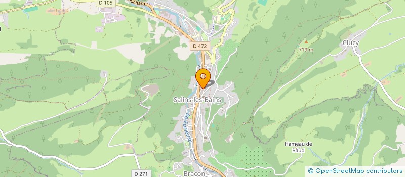 localisation de l'entreprise MONSIEUR YACINE YAHIAOUI à SALINS-LES-BAINS