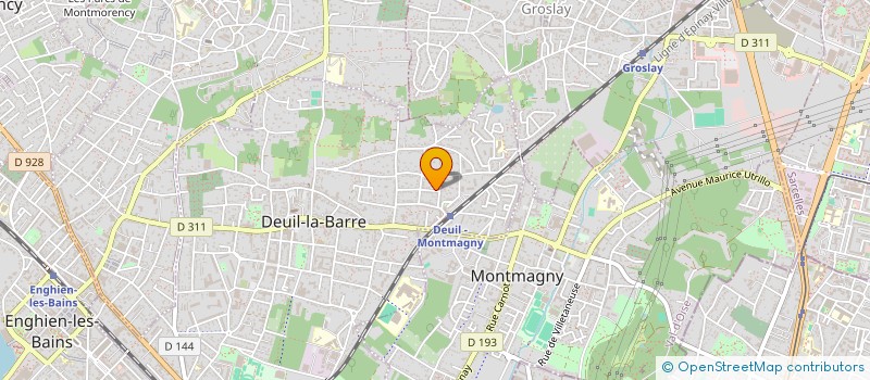 localisation de l'entreprise MONSIEUR YACINE YOUNSI à DEUIL-LA-BARRE